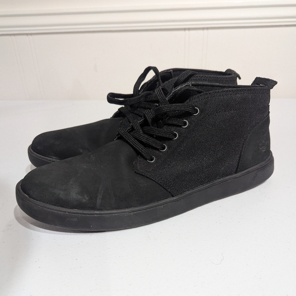 Timberland Davis Square Chukka sneaker - black - size 9M
